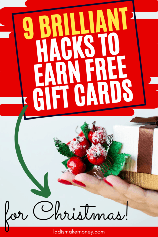 9 Ways to Get FREE Gift Cards Fast to use for Christmas this Year